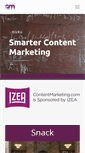 Mobile Screenshot of contentmarketing.com